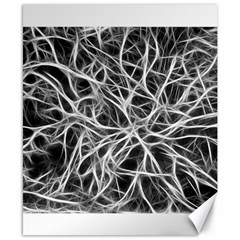 Nerves Cells Dendrites Sepia Canvas 8  x 10 