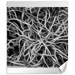 Nerves Cells Dendrites Sepia Canvas 20  X 24  by Pakrebo