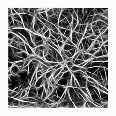 Nerves Cells Dendrites Sepia Medium Glasses Cloth (2-side) by Pakrebo