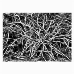 Nerves Cells Dendrites Sepia Large Glasses Cloth (2-Side)