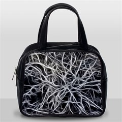 Nerves Cells Dendrites Sepia Classic Handbag (One Side)