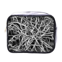 Nerves Cells Dendrites Sepia Mini Toiletries Bag (one Side) by Pakrebo