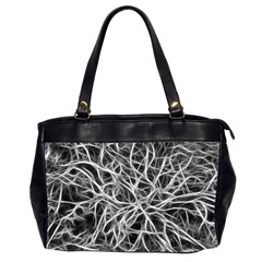 Nerves Cells Dendrites Sepia Oversize Office Handbag (2 Sides)