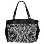 Nerves Cells Dendrites Sepia Oversize Office Handbag (2 Sides) Front