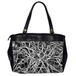 Nerves Cells Dendrites Sepia Oversize Office Handbag (2 Sides) Back