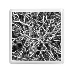 Nerves Cells Dendrites Sepia Memory Card Reader (square) by Pakrebo