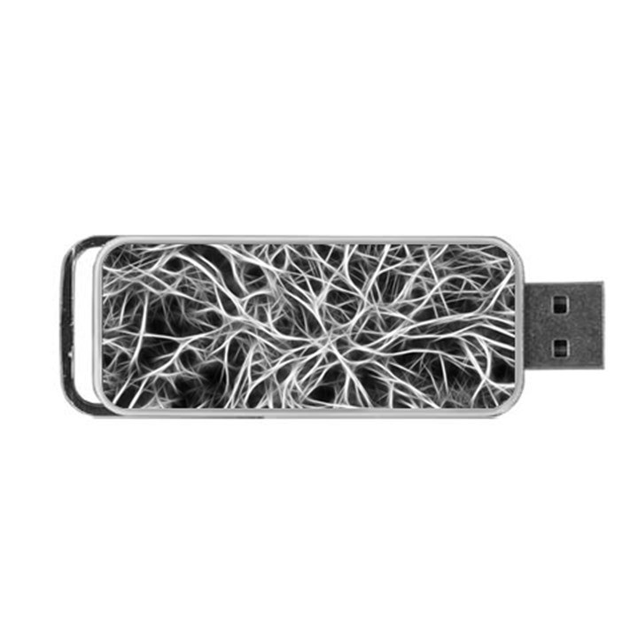 Nerves Cells Dendrites Sepia Portable USB Flash (Two Sides)