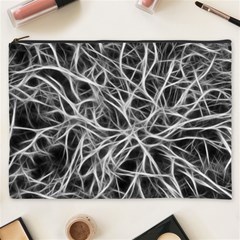 Nerves Cells Dendrites Sepia Cosmetic Bag (xxxl) by Pakrebo