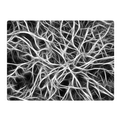 Nerves Cells Dendrites Sepia Double Sided Flano Blanket (Mini) 