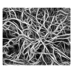 Nerves Cells Dendrites Sepia Double Sided Flano Blanket (Small) 