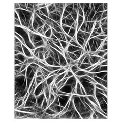 Nerves Cells Dendrites Sepia Drawstring Bag (Small)