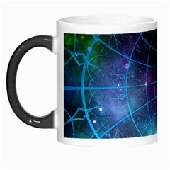 Network Earth Block Chain Globe Morph Mugs