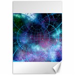 Network Earth Block Chain Globe Canvas 20  x 30  19.62 x28.9  Canvas - 1