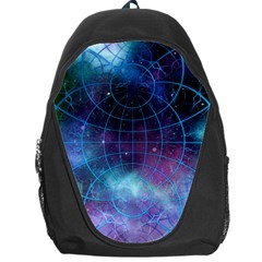 Network Earth Block Chain Globe Backpack Bag