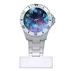 Network Earth Block Chain Globe Plastic Nurses Watch