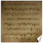 Vintage Sheet Music Background Canvas 16  x 16  15.2 x15.41  Canvas - 1