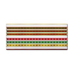 Christmas Ribbons Christmas Gold Hand Towel