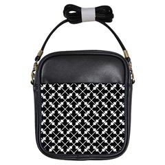 Abstract Background Arrow Girls Sling Bag by Pakrebo