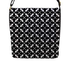 Abstract Background Arrow Flap Closure Messenger Bag (l) by Pakrebo