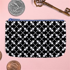 Abstract Background Arrow Large Coin Purse by Pakrebo