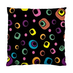 Abstract Background Retro 60s 70s Standard Cushion Case (one Side) by Pakrebo