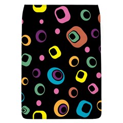 Abstract Background Retro 60s 70s Removable Flap Cover (l) by Pakrebo