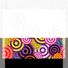 Abstract Circles Background Retro Rectangular Jigsaw Puzzl by Pakrebo