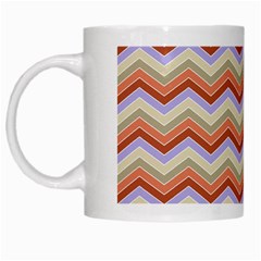 Background Chevron Pattern Design White Mugs by Pakrebo