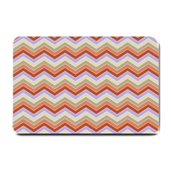 Background Chevron Pattern Design Small Doormat  by Pakrebo