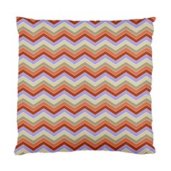 Background Chevron Pattern Design Standard Cushion Case (two Sides) by Pakrebo