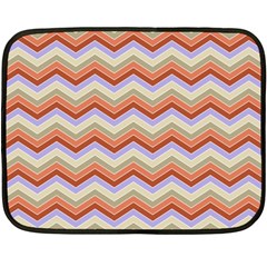 Background Chevron Pattern Design Fleece Blanket (mini) by Pakrebo