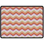 Background Chevron Pattern Design Fleece Blanket (Large)  80 x60  Blanket Front