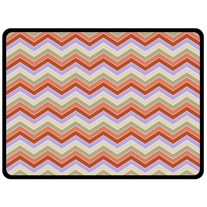 Background Chevron Pattern Design Fleece Blanket (Large) 