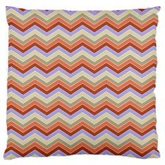 Background Chevron Pattern Design Large Cushion Case (two Sides) by Pakrebo