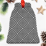 Background Pattern Halftone Bell Ornament (Two Sides) Front