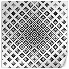 Background Pattern Halftone Canvas 12  X 12  by Pakrebo