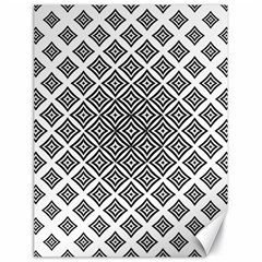 Background Pattern Halftone Canvas 18  X 24  by Pakrebo