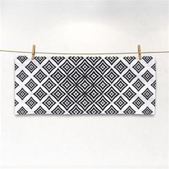 Background Pattern Halftone Hand Towel by Pakrebo