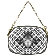 Background Pattern Halftone Chain Purse (two Sides) by Pakrebo