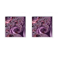 Abstract Art Fractal Art Fractal Cufflinks (square) by Pakrebo