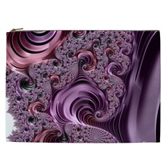 Abstract Art Fractal Art Fractal Cosmetic Bag (xxl) by Pakrebo