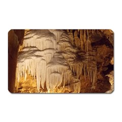 Caverns Rock Formation Cave Rock Magnet (rectangular) by Pakrebo