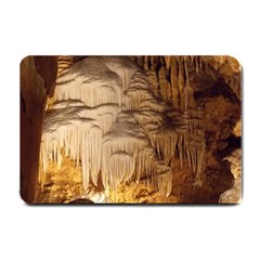 Caverns Rock Formation Cave Rock Small Doormat  by Pakrebo