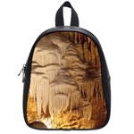 Caverns Rock Formation Cave Rock School Bag (Small) Front