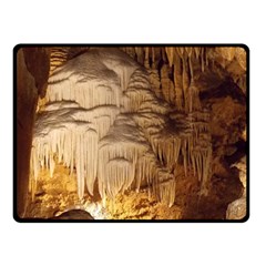 Caverns Rock Formation Cave Rock Double Sided Fleece Blanket (small)  by Pakrebo