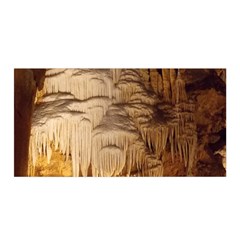 Caverns Rock Formation Cave Rock Satin Wrap by Pakrebo