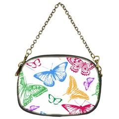 Butterfly Butterflies Vintage Chain Purse (one Side) by Pakrebo