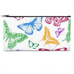 Butterfly Butterflies Vintage Pencil Cases by Pakrebo