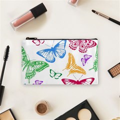 Butterfly Butterflies Vintage Cosmetic Bag (small) by Pakrebo