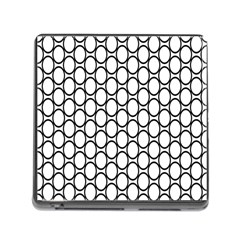 Black Pattern Halftone Wallpaper Memory Card Reader (square 5 Slot) by Pakrebo